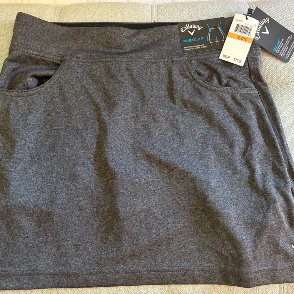 Callaway Charcoal Golf Skort